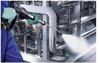 工业清洗效果图